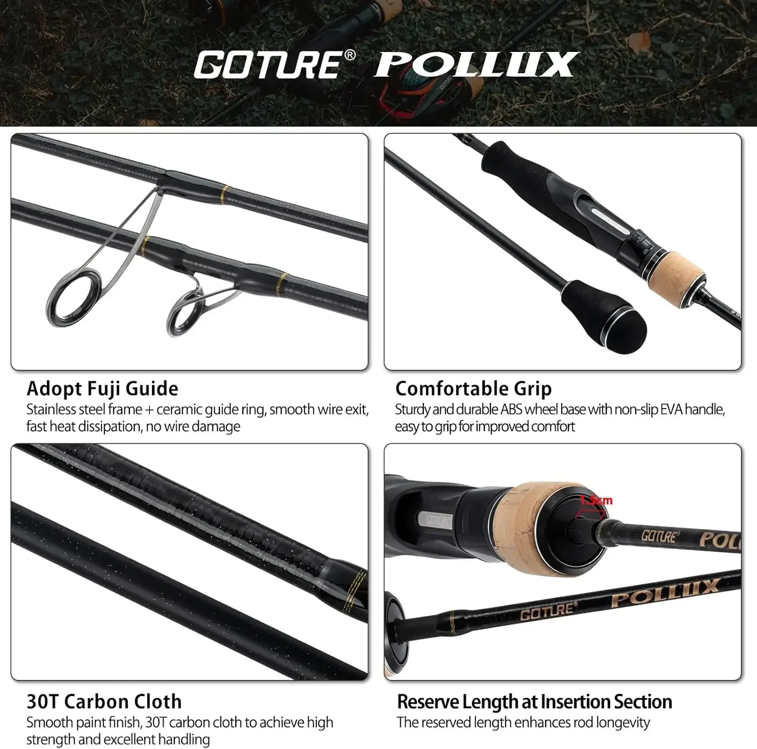 Goture Pollux 1,83 M Langsam J – Kastking Reel Zephyr Bewertung und Preis