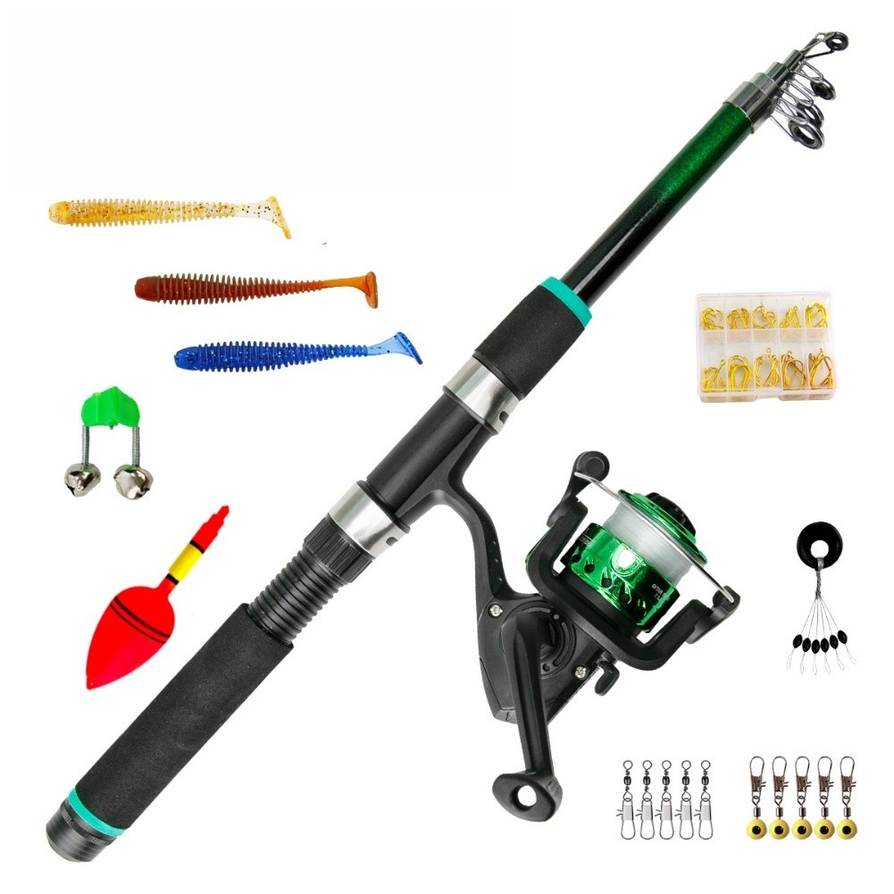 Kompakte Angelrute mit Rolle f – Reel Bag Bewertung und Preis